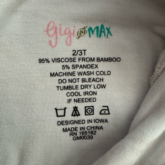 Gigi & Max Lainey Peeps Romper, size 2/3T - Picture 3 of 4